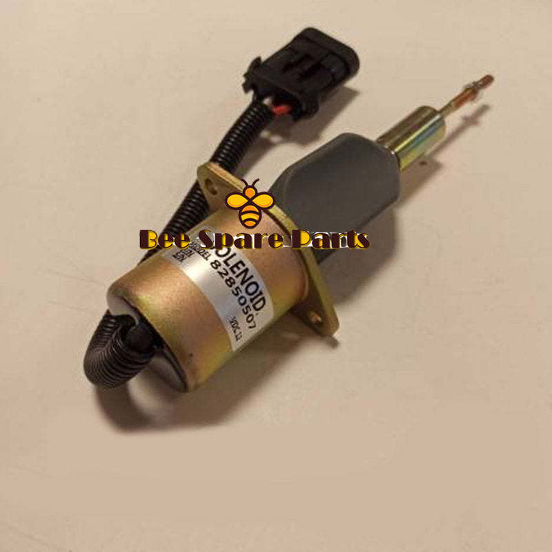 Fuel Stop Solenoid 82850507 For Ford New Holland Tractor 8670 8970 8770 TX34