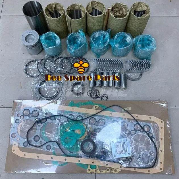 6BD1T 6BD1-T Engine Overhaul Rebuild Kit for Hitachi Excavator EX200-2 EX200-3