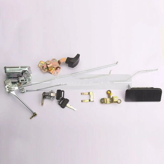 Cab Door Lock Assembly Fit For DOOSAN DAEWOO DX200 DX220-9 DX260 Excavator-BeeSpareParts