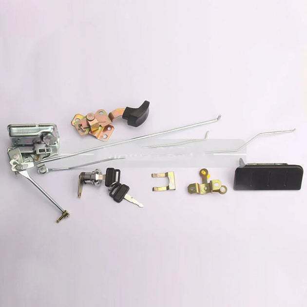 Cab Door Lock Assembly Fit For DOOSAN DAEWOO DX200 DX220-9 DX260 Excavator-BeeSpareParts