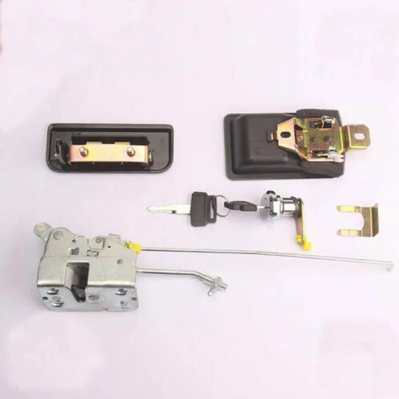 Cab Door Lock Assembly Fit For Hitachi EX60 EX120 EX200-2 EX300-2/3 Excavator-Replacement Aftermarket Parts