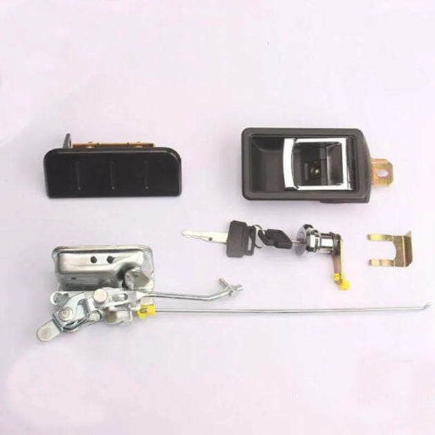 Cab Door Lock Assembly Fit For Hitachi EX60 EX120 EX200-2 EX300-2/3 Excavator-Replacement Aftermarket Parts