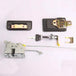 Cab Door Lock Cylinder With 2 Key for Doosan dh150 dh220 dh225-5-7 Excavators-BeeSpareParts