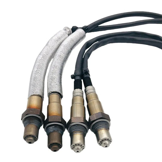 Car Accessories For BMW 1 3 5 7 Series X1 E60 E61 E81 4Pcs Up+Downstream Lambda Probe Oxygen O2 Sensor 11787576673 11787569968-BeeSpareParts