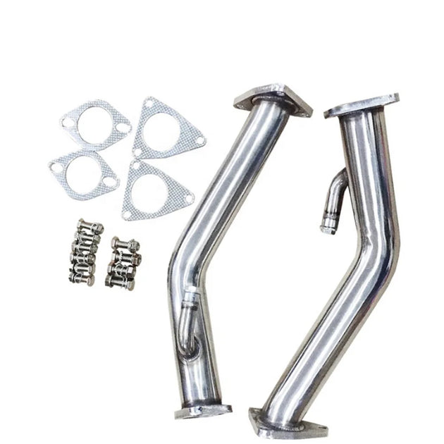 Car Exhaust Pipe Modification for Nissan 370Z Z34 Infiniti G37 2009-2018 3.7L V6 Downpipe Customization Supporting Cross-border-Exhaust Pipe-BeeSpareParts