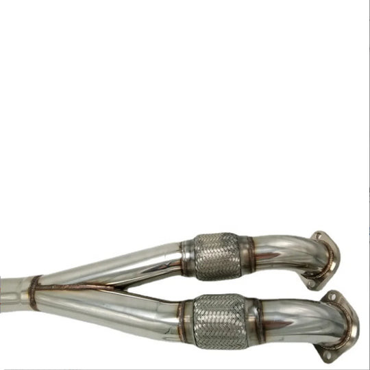 Car Modified Stainless Steel Exhaust Pipe for 04-15 Nissan GTR R35 VR38DETT 2D 3.8T Support Sample Production and Cross-border-Exhaust Pipe-BeeSpareParts