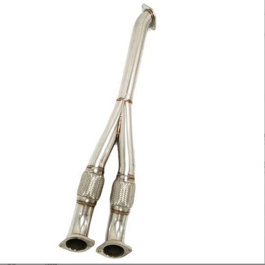 Car Modified Stainless Steel Exhaust Pipe for 04-15 Nissan GTR R35 VR38DETT 2D 3.8T Support Sample Production and Cross-border-Exhaust Pipe-BeeSpareParts