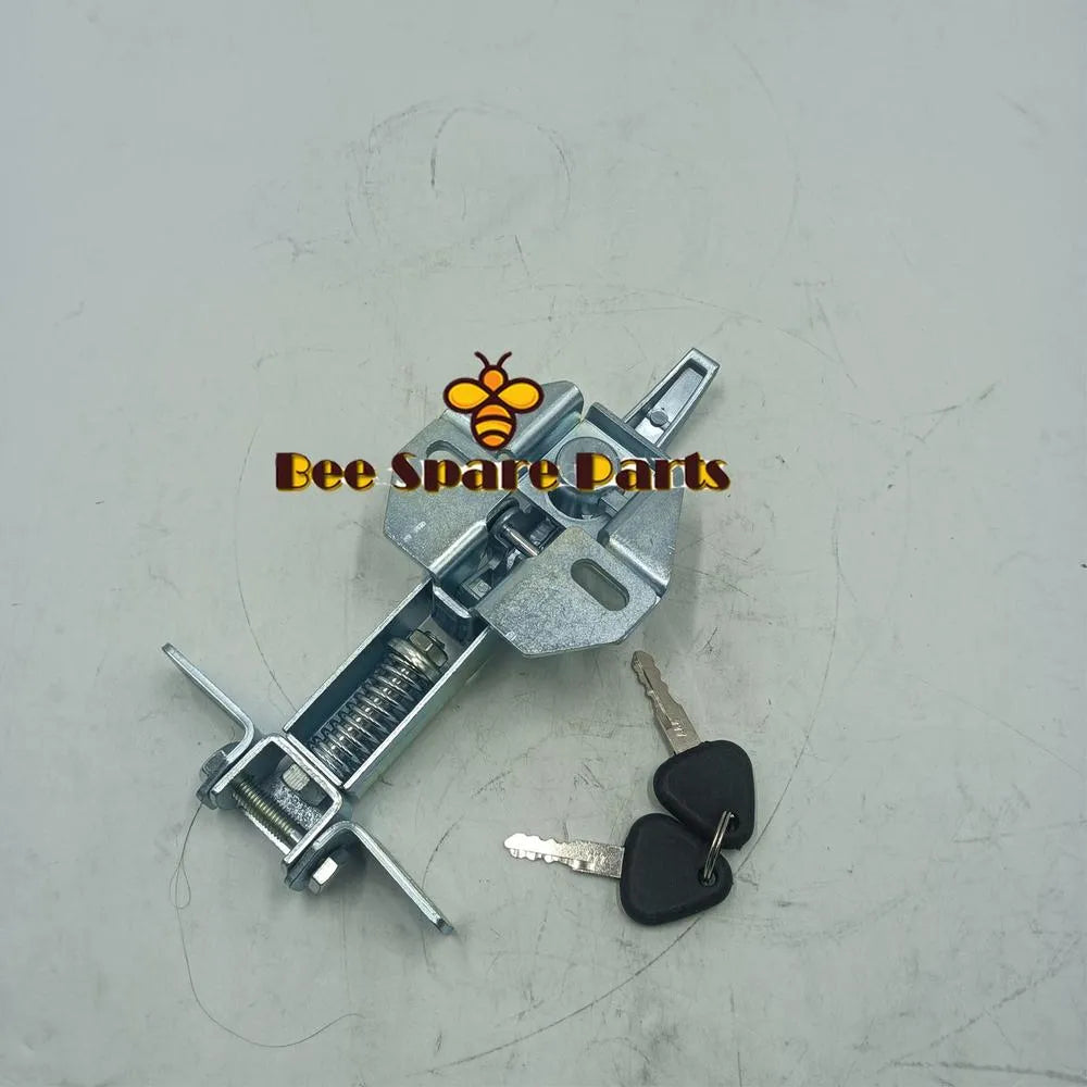 Catch Engine Cover Lock With 2 Keys 14521945 For Volvo EC120 EC200 EC300 EC460-Replacement Aftermarket Parts