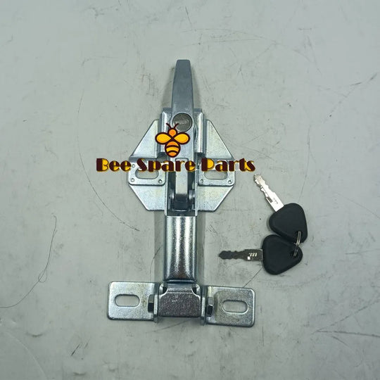 Catch Engine Cover Lock With 2 Keys 14521945 For Volvo EC120 EC200 EC300 EC460-Replacement Aftermarket Parts