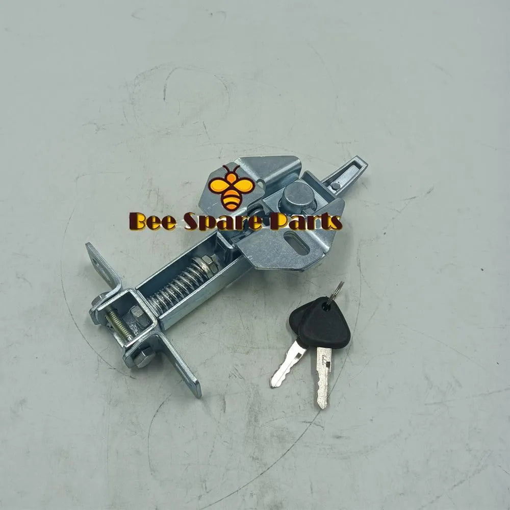 Catch Engine Cover Lock With 2 Keys 14521945 For Volvo EC120 EC200 EC300 EC460-Replacement Aftermarket Parts