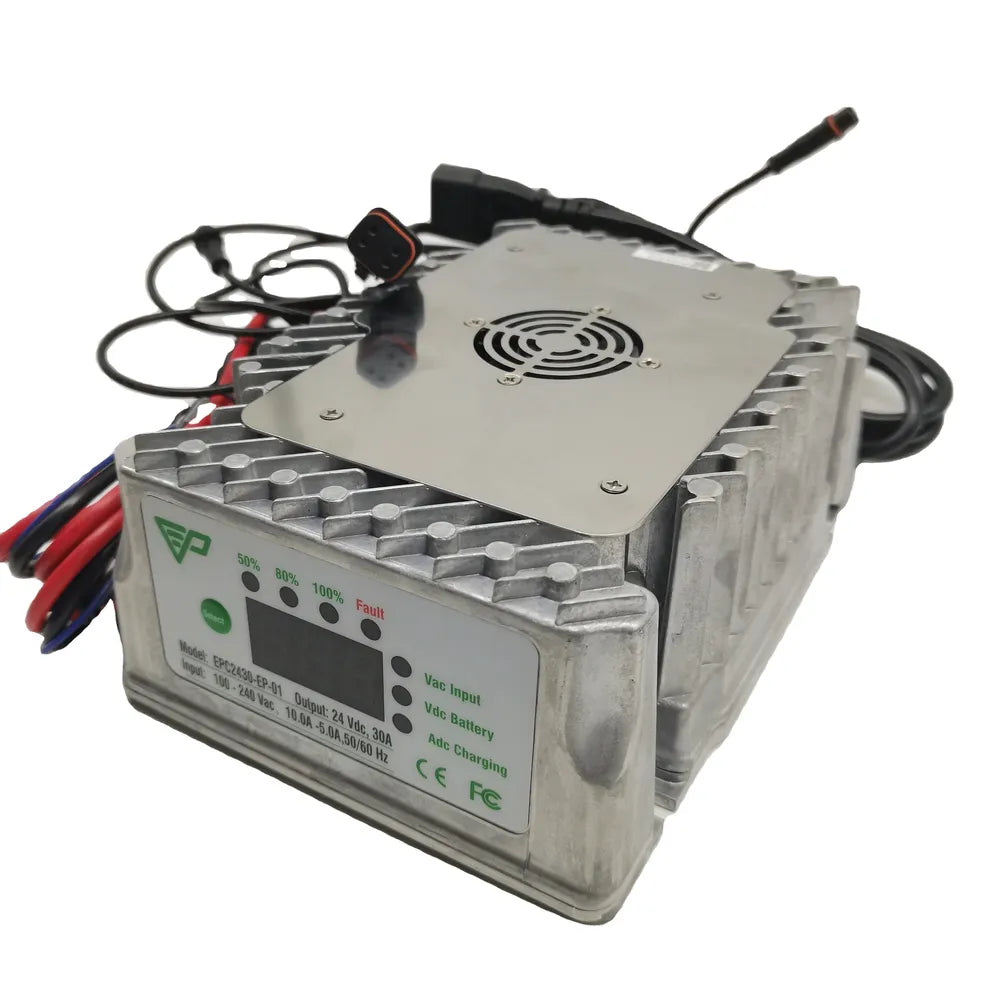 Charger 24VDC 30A 50/60HZ Battery Charger Fits For Genie/Haulotte/DINGLI/SINOBOOM Scissor Lift-BeeSpareParts