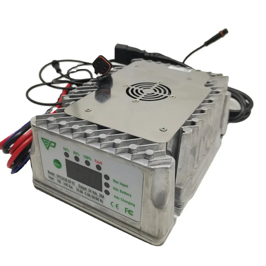 Charger 24VDC 30A 50/60HZ Battery Charger Fits For Genie/Haulotte/DINGLI/SINOBOOM Scissor Lift-BeeSpareParts
