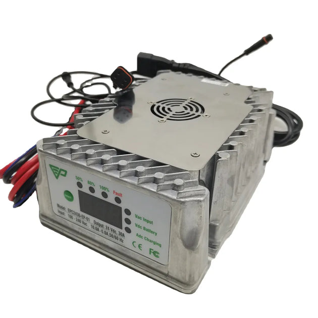 Charger 24VDC 30A 50/60HZ Battery Charger Fits For Genie/Haulotte/DINGLI/SINOBOOM Scissor Lift-BeeSpareParts