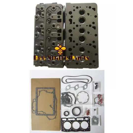 Complete cylinder head assembly assy for kubota engine D1105 with full gasket-Replacement Aftermarket Parts
