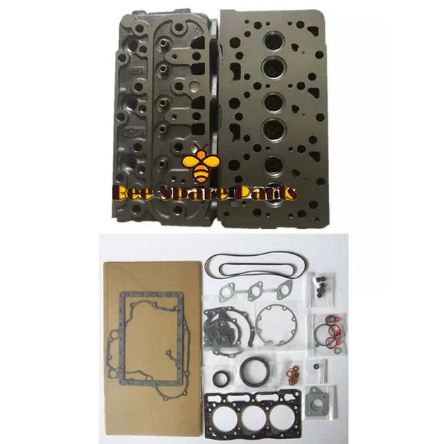 Complete cylinder head assembly assy for kubota engine D1105 with full gasket-Replacement Aftermarket Parts