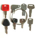 Construction Ignition Key Set 8 Keys Heavy Equipment Fit For Cat Case JD Komatsu-BeeSpareParts