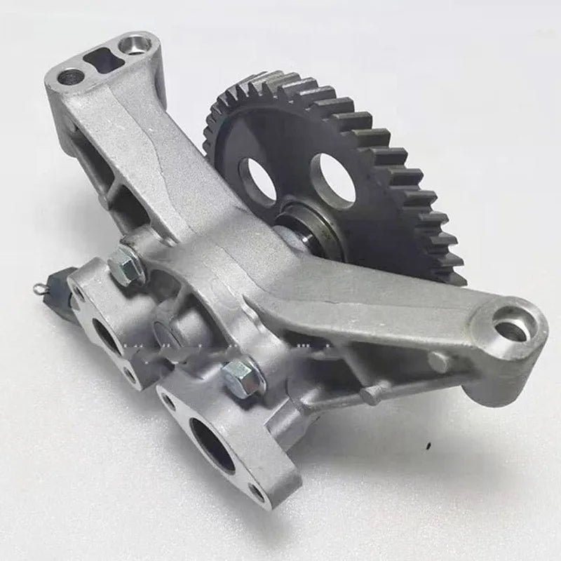 Construction Machinery Oil Pump 59T ME074253 ME074345 For Mitsubishi 6D16 Engine Kobelco Excavator SK330-6E SK320-6 SK350-6-BeeSpareParts