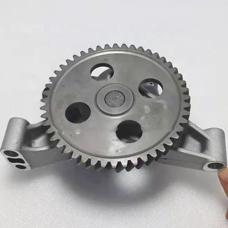 Construction Machinery Oil Pump 59T ME074253 ME074345 For Mitsubishi 6D16 Engine Kobelco Excavator SK330-6E SK320-6 SK350-6-BeeSpareParts