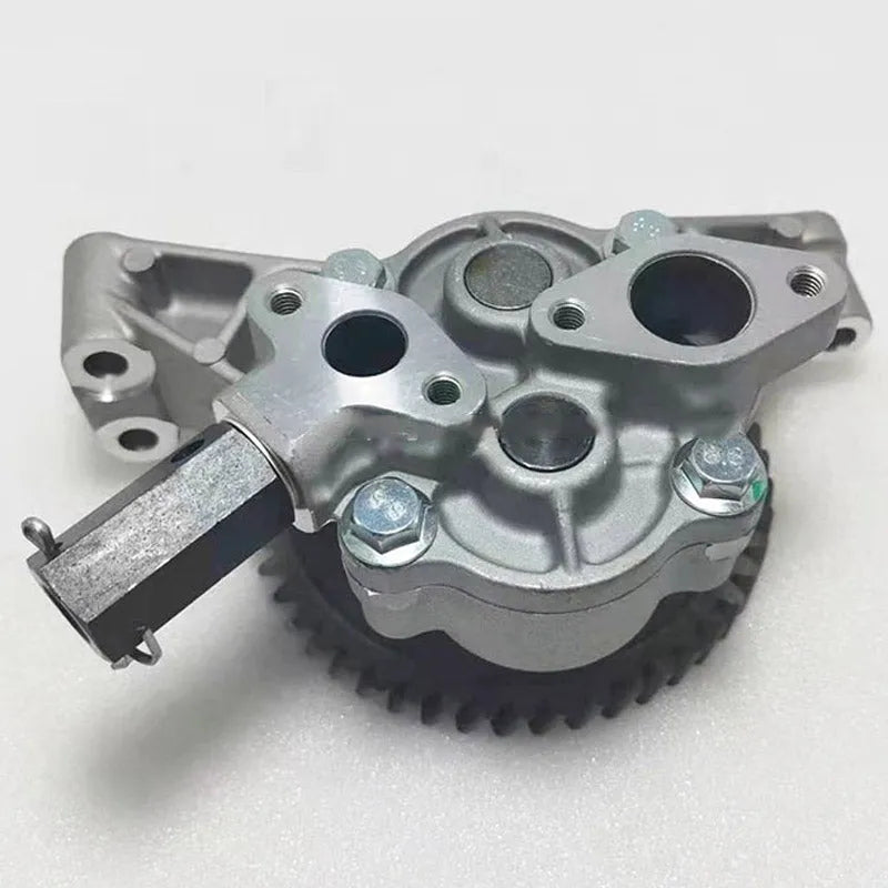 Construction Machinery Oil Pump 59T ME074253 ME074345 For Mitsubishi 6D16 Engine Kobelco Excavator SK330-6E SK320-6 SK350-6-BeeSpareParts