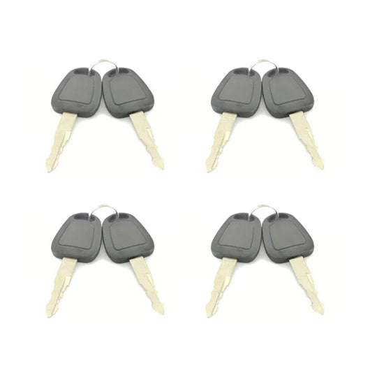 Construction Starter Key 2172-6017 D100 Fit For Doosan Daewoo Ignition-BeeSpareParts