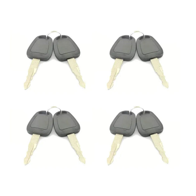 Construction Starter Key 2172-6017 D100 Fit For Doosan Daewoo Ignition-BeeSpareParts