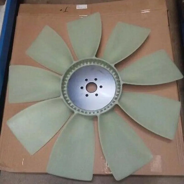 Cooling Fan Blade 8 Blade 6 Hole New For Doosan Excavator DH360-5-BeeSpareParts