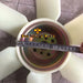 Cooling Fan Blade For Caterpillar Excavator E70B With 4D32 Engine-Replacement Aftermarket Parts