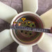 Cooling Fan Blade For Caterpillar Excavator E70B With 4D32 Engine-Replacement Aftermarket Parts