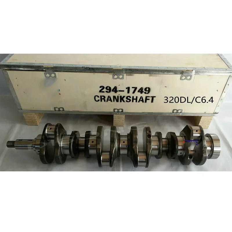 Crankshaft 294-1749 for Caterpillar Engine C6.4 Excavator CAT 320D 323D L-Replacement Aftermarket Parts
