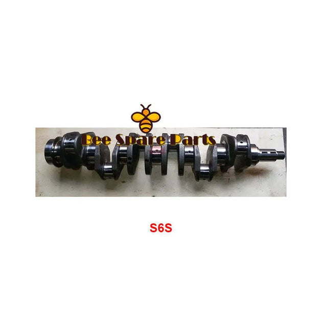 Crankshaft 32B20-10010 For Mitsubishi S6SD S6S Engine TCM CAT F18C FD35T FD40T Forklift-BeeSpareParts