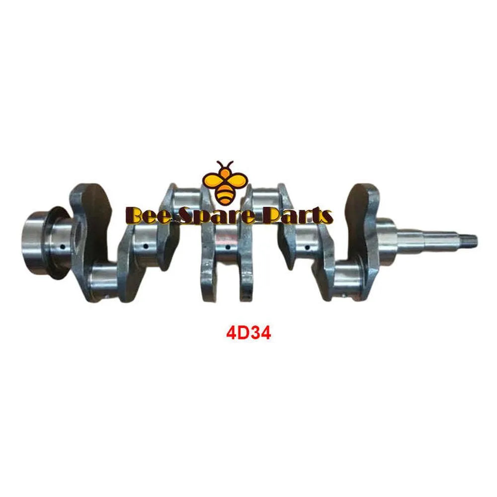 Crankshaft ME018297 ME136680 for Mitsubishi 4D33 4D34 Engine-BeeSpareParts