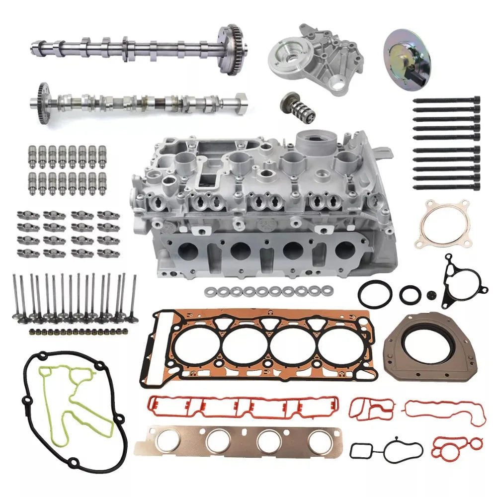 Cylinder Head Camshaft Gaskets Valves Kit For Audi A4 A5 A6 Q5 2.0 TFSI CAEB CDN-BeeSpareParts