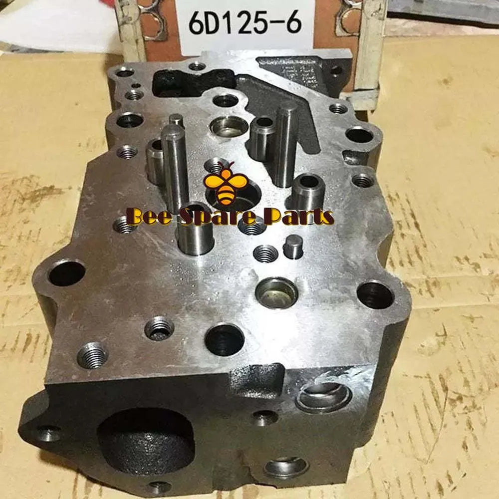 Cylinder Head for Komatsu Engine 6D125-5 6D125-7 6D125-6 6D125-8-BeeSpareParts