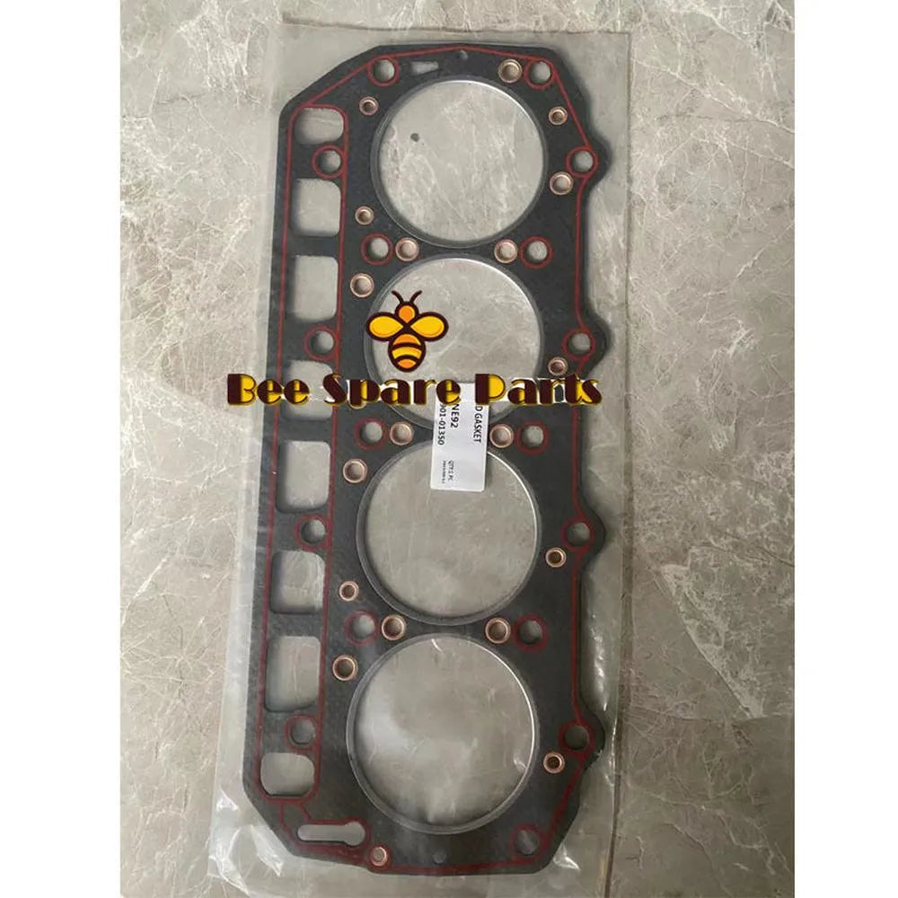 Cylinder Head Gasket 129901-01350 Fit Hiyster H2.5TX Forklift With Yanmar 4D92E 4TNE92 Engine-BeeSpareParts