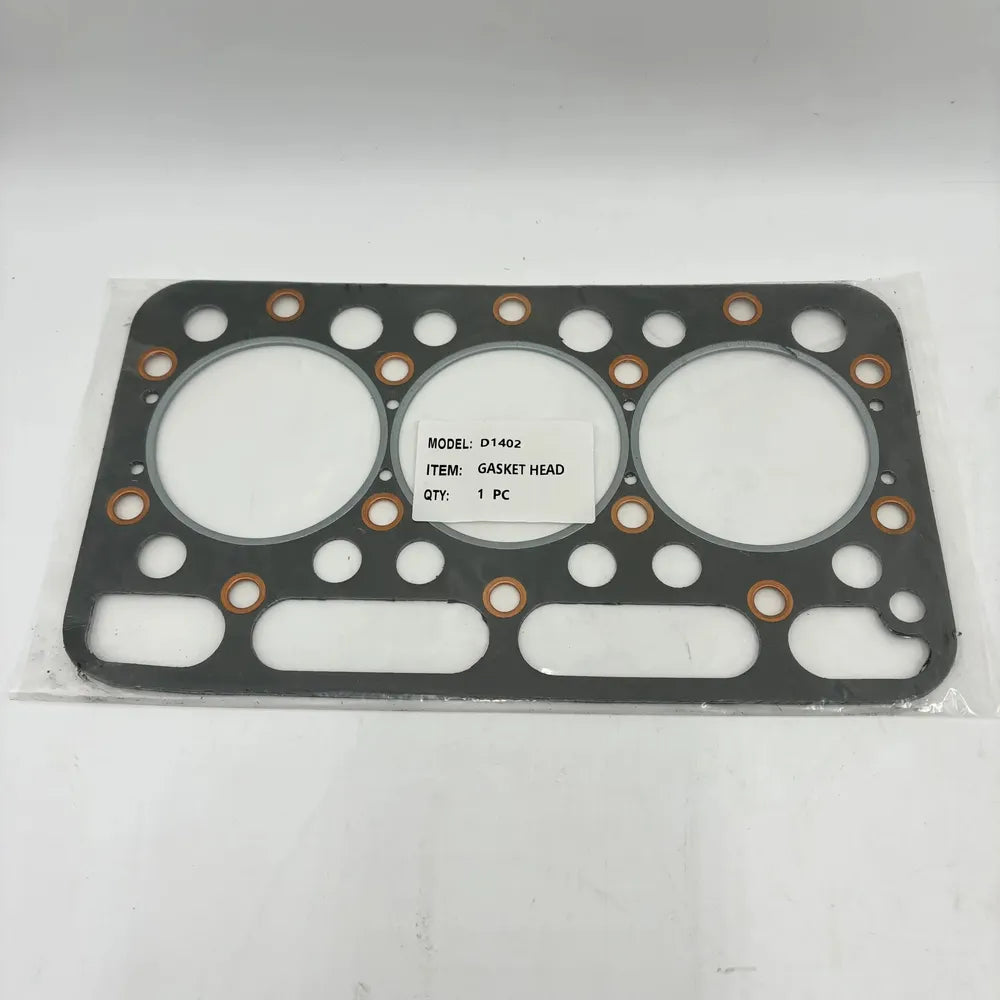 Cylinder Head Gasket 15814-03310 Fits For Kubota D1402 Engine-Replacement Aftermarket Parts