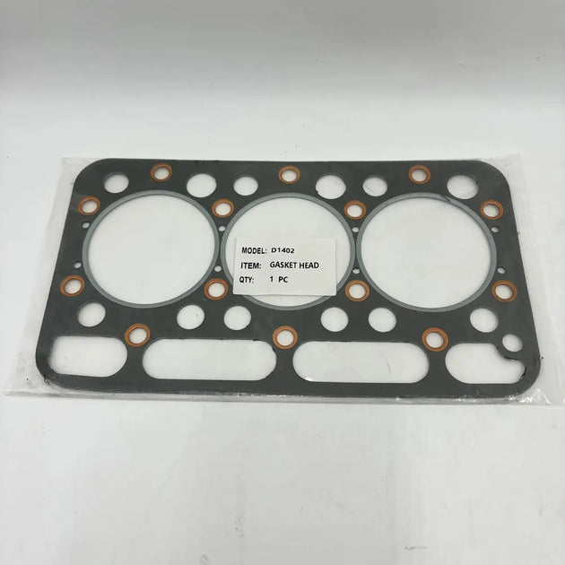 Cylinder Head Gasket 15814-03310 Fits For Kubota D1402 Engine-Replacement Aftermarket Parts