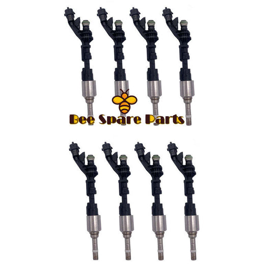 8 PCS Fuel Injector 0261500298 For Jaguar XJR F-Type Land Rover LR4 Range Rover 10-16