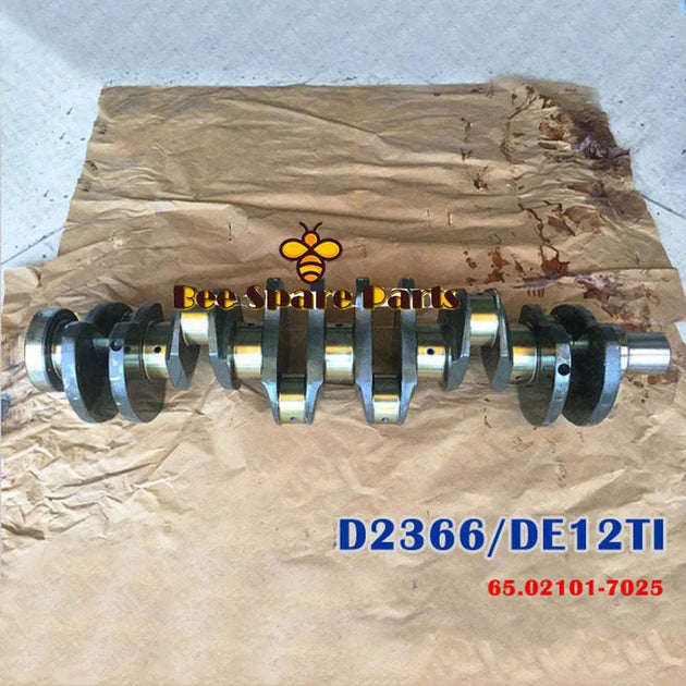 D2366 De12ti Crankshaft for Daewoo (65.02101-7025)-BeeSpareParts