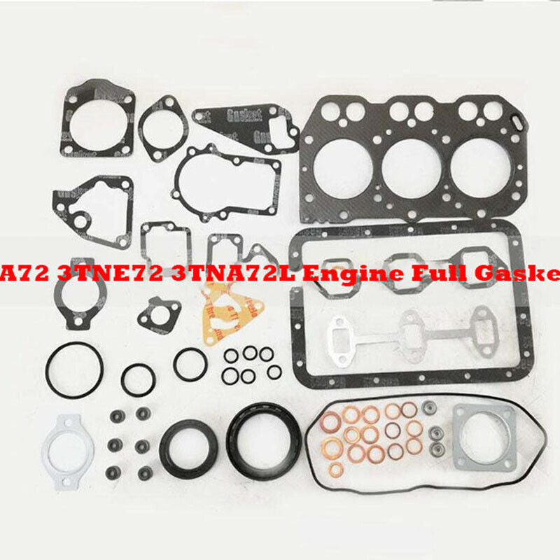 3TNA72 3TNE72 3TNA72L Engine Full Gasket Kit For Yanmar With Head Gasket Set