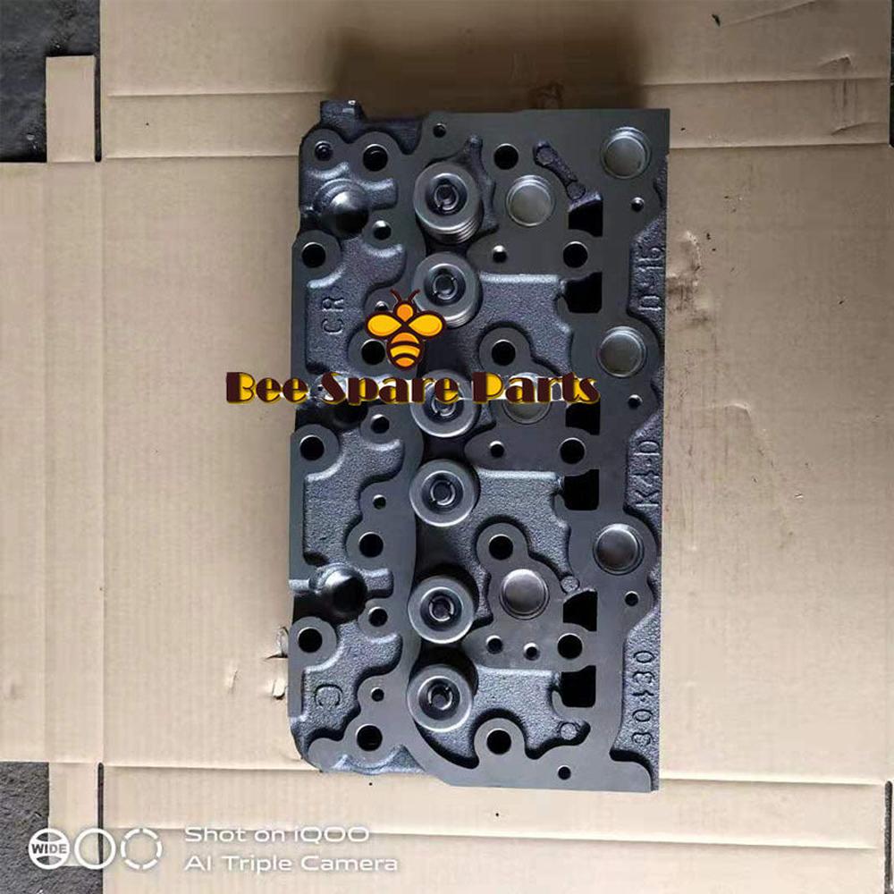 Complete Cylinder Head For Kubota D1503 Engine New Model With 8 Holes With Valve-Replacement Aftermarket Parts