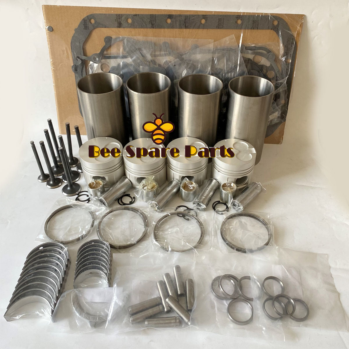 4TNV98-YTBL Overhaul Rebuild Kit For Forklift Excavator Loaders Takeuchi TL130