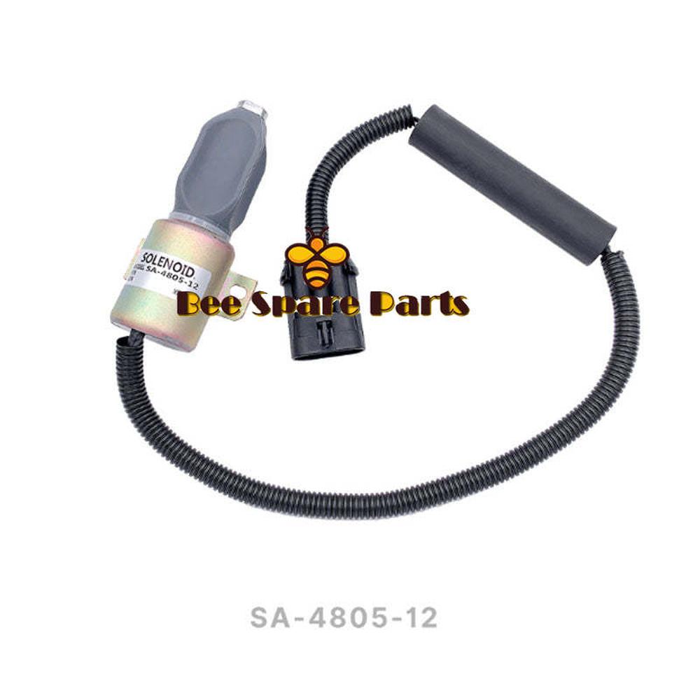 SA-4805-12 Solenoid Valve 12V For Kubota 1A 62.2mm Engine With Coil Commander-Replacement Aftermarket Parts