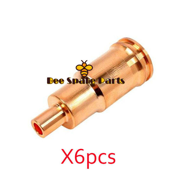 6PCS Injector Holder Repair Kit Copper FEBI For VOLVO 8700 B 7 Fe Fl II 20903104