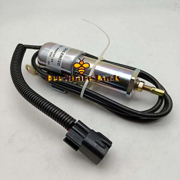 DH220-5 Shutoff Solenoid 24V 11N6-66030 For Hyundai R210 R215-Replacement Aftermarket Parts