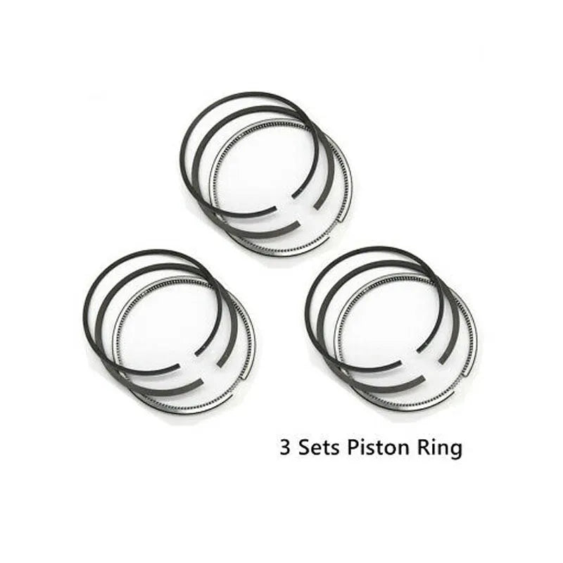 Diesel Engine 3 Sets STD Piston Ring 67mm For New KUBOTA D722-Replacement Aftermarket Parts