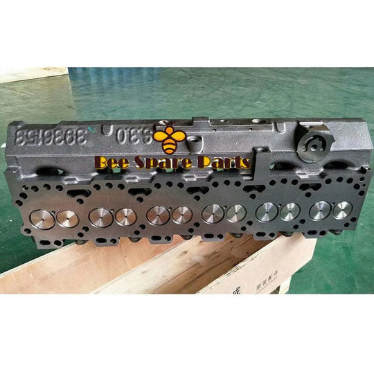 Diesel engine cylinder head assy 3936153 6741-11-1190 for PC300-7 PC360-7 PC300-6 excavator-BeeSpareParts