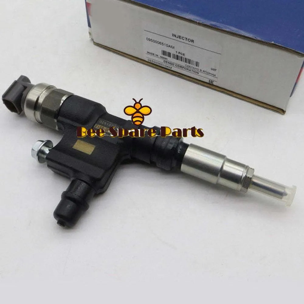 DIESEL FUEL INJECTOR Assembly 095000-6510 095000-6511 23670-79016 23670-E0081 for Toyota Dyna 200 Hino N04C-BeeSpareParts