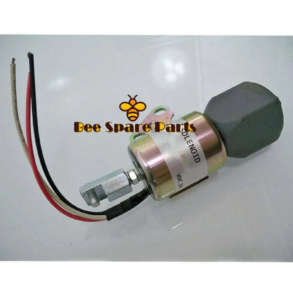 Diesel Stop Solenoid 1E231-60010 17520-60013 16851-57723 for Kubota D902 Engine 12V-Replacement Aftermarket Parts