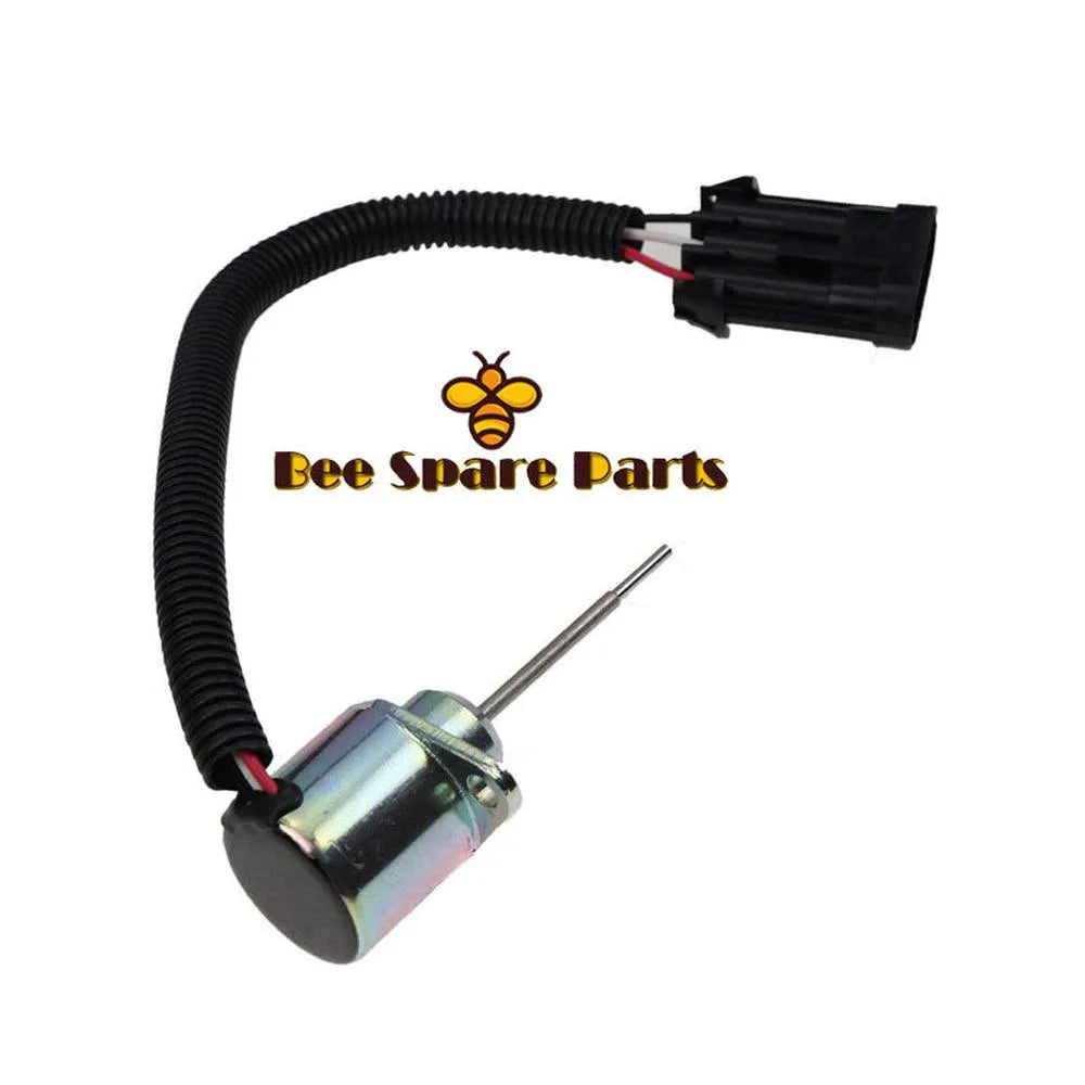 Diesel Stop Solenoid 96-153-01K 9615301K 12V with 3 Ternimals for Carrier Truck APU CT2-29 Model PC6000-BeeSpareParts