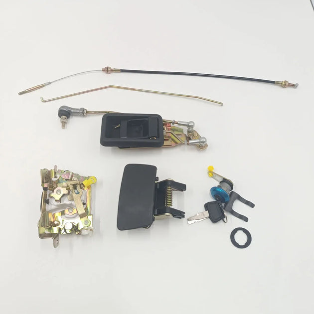 Door Lock Assembly 4362135 for Hitachi Excavator CHR70 EX200-5 EX100-3 EX100-5 EX400-5 EX3600-6 EX750-5 EX220-5-Replacement Aftermarket Parts